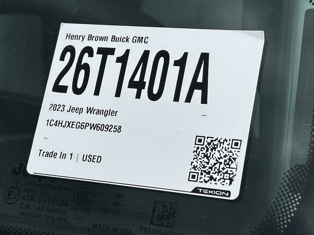 2023 Jeep Wrangler 4-Door High Altitude 4x4