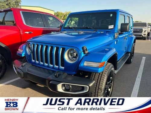 2021 Jeep Wrangler 4xe Unlimited Sahara 4x4