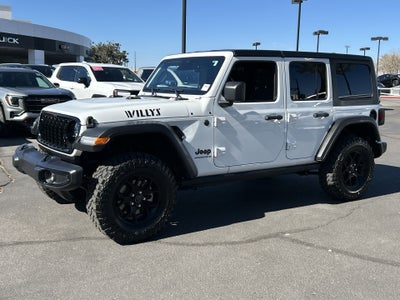 2025 Jeep Wrangler 4-Door Willys 4x4