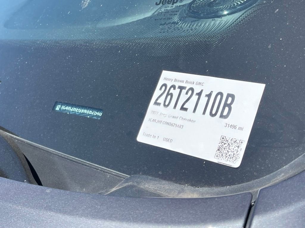 2022 Jeep Grand Cherokee Summit Reserve 4x4