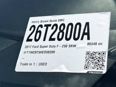 2017 Ford Super Duty F-250 SRW Lariat