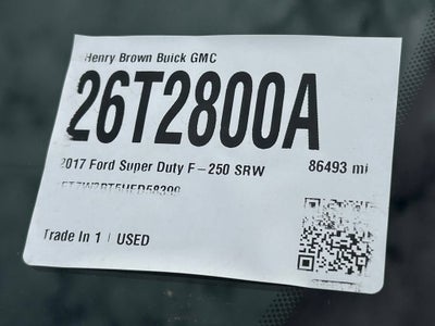 2017 Ford F-250 LARIAT