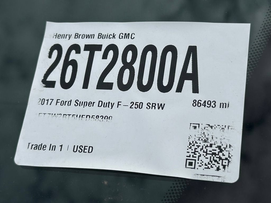 2017 Ford F-250 LARIAT