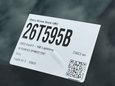 2023 Ford F-150 Lightning XLT