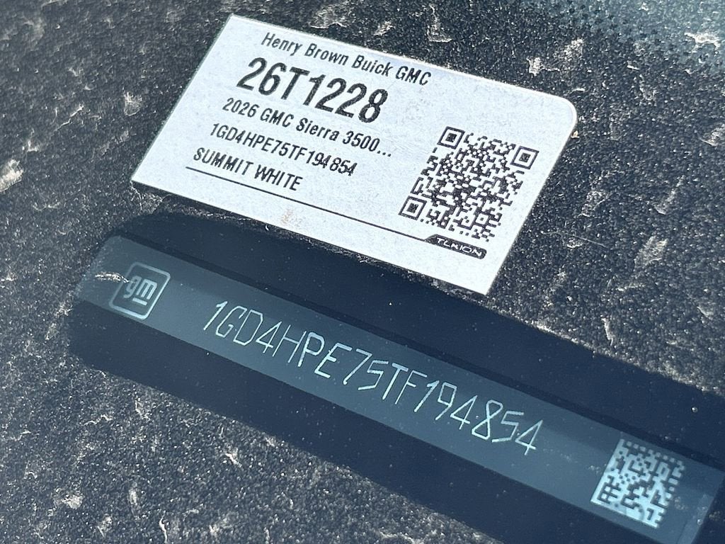 2026 GMC Sierra 3500 HD Chassis Cab Pro