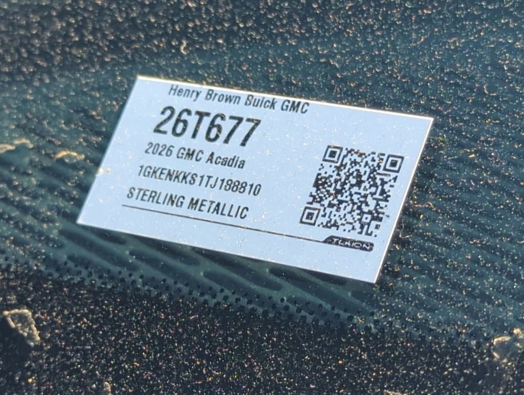 2026 GMC Acadia Elevation