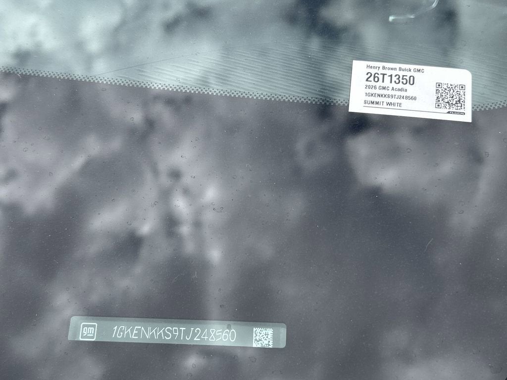 2026 GMC Acadia Elevation
