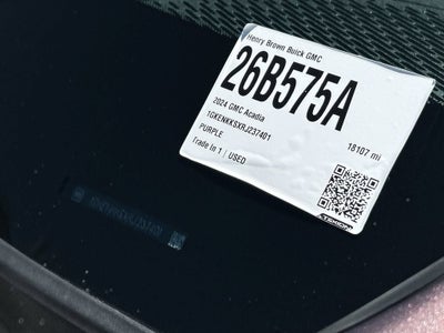 2024 GMC Acadia Elevation