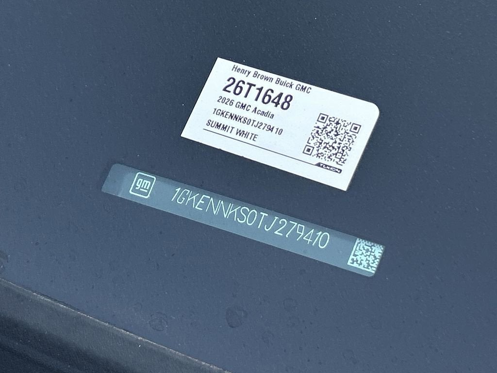 2026 GMC Acadia Elevation