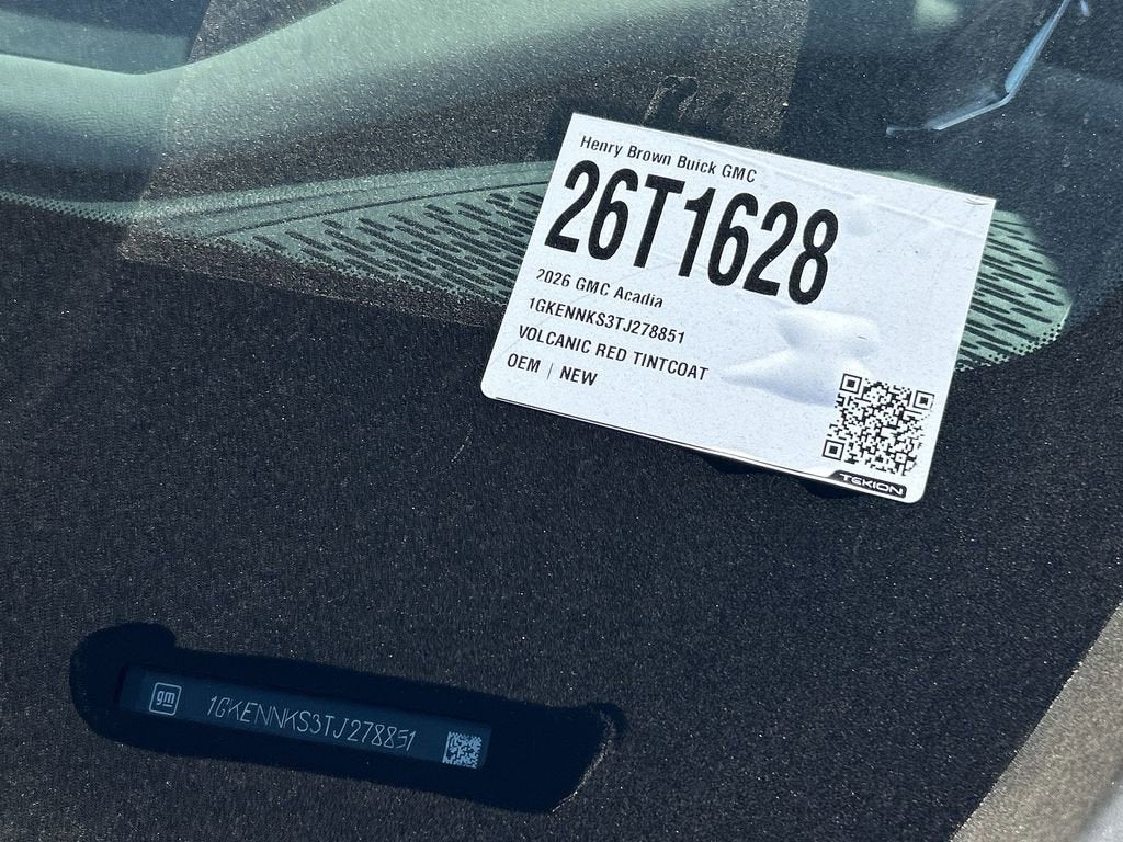 2026 GMC Acadia Elevation