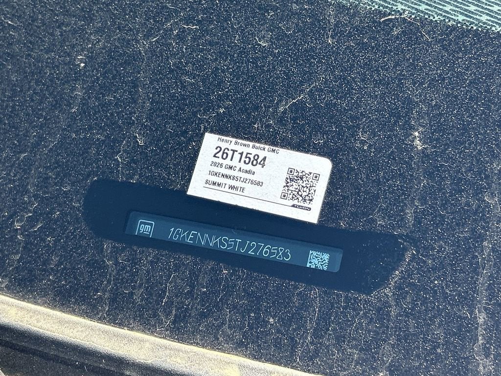 2026 GMC Acadia Elevation