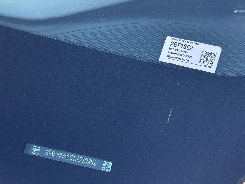 2026 GMC Acadia Elevation