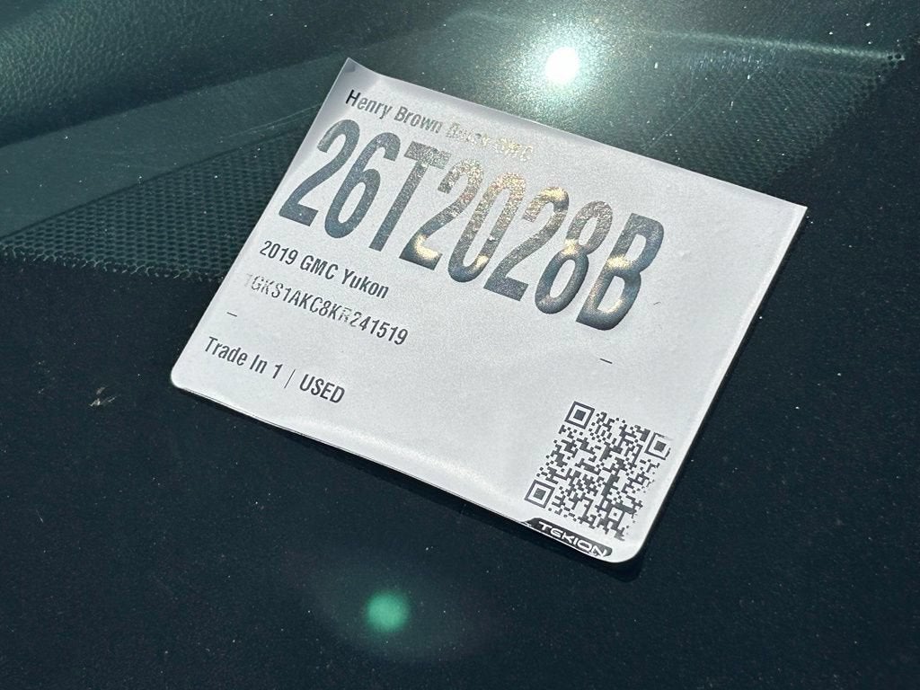 2019 GMC Yukon SLE