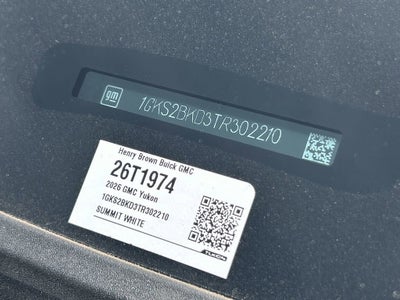 2026 GMC Yukon Elevation