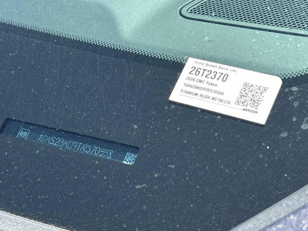 2026 GMC Yukon Elevation