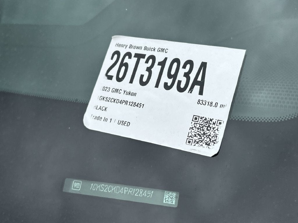 2023 GMC Yukon AT4