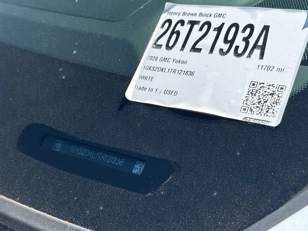 2026 GMC Yukon Denali
