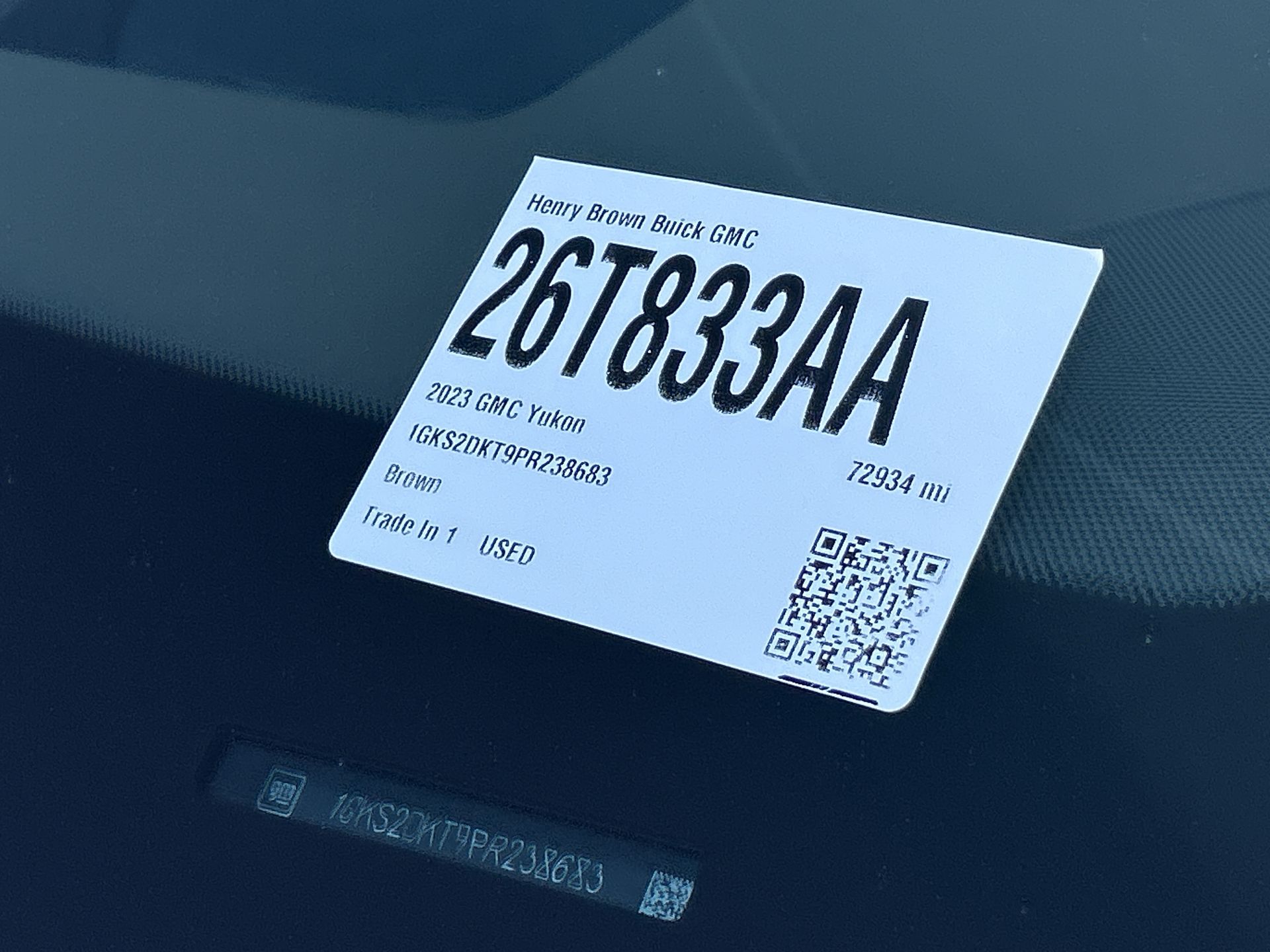 2023 GMC Yukon Denali