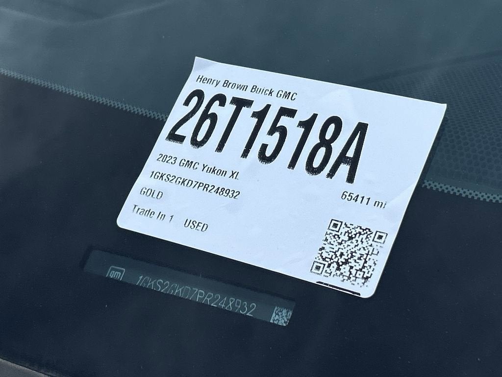 2023 GMC Yukon XL SLT