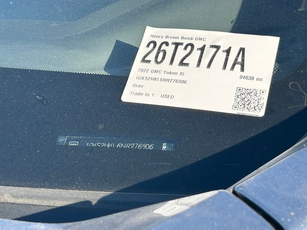 2022 GMC Yukon XL AT4