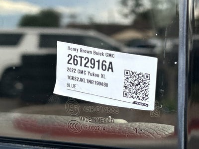 2022 GMC Yukon XL Denali