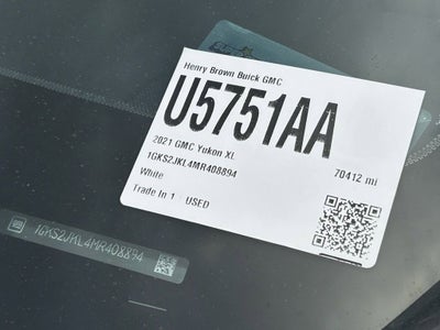 2021 GMC Yukon XL Denali