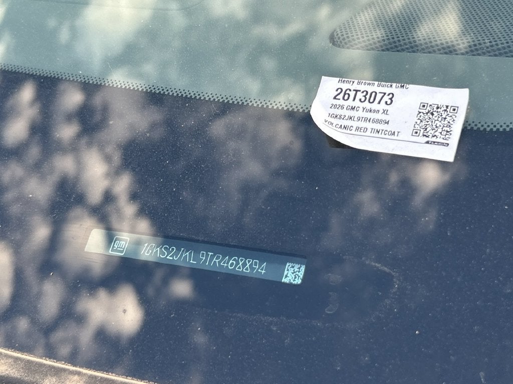 2026 GMC Yukon XL Denali