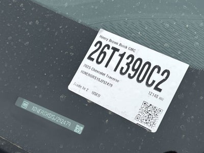 2025 Chevrolet Traverse LT