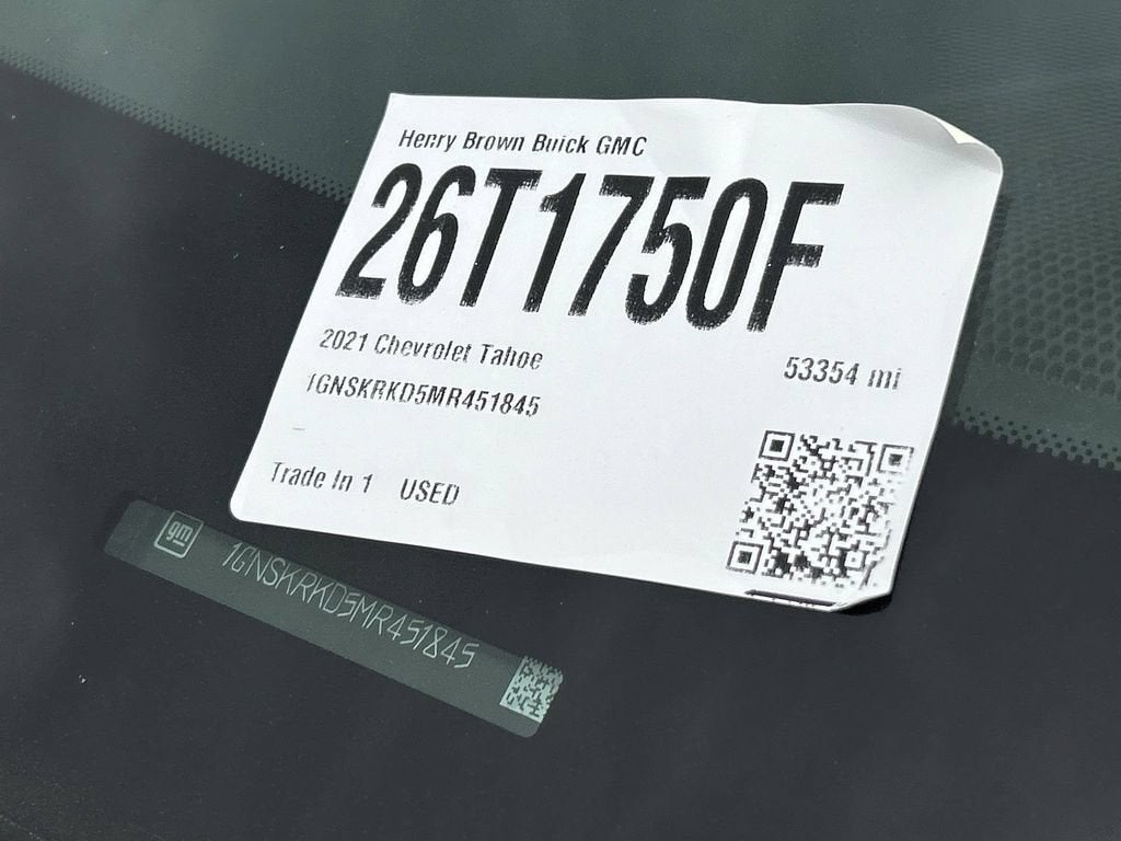 2021 Chevrolet Tahoe RST