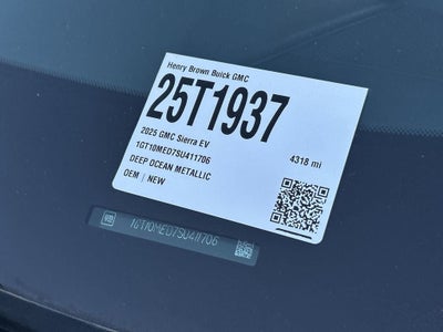 2025 GMC Sierra EV Extended Range Denali