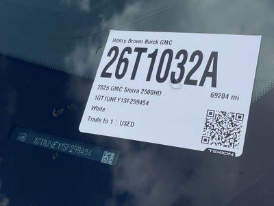 2025 GMC Sierra 2500 HD SLT