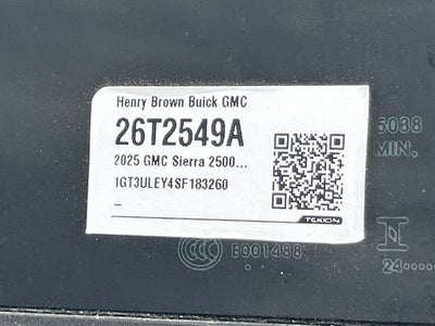 2025 GMC Sierra 2500 HD Pro