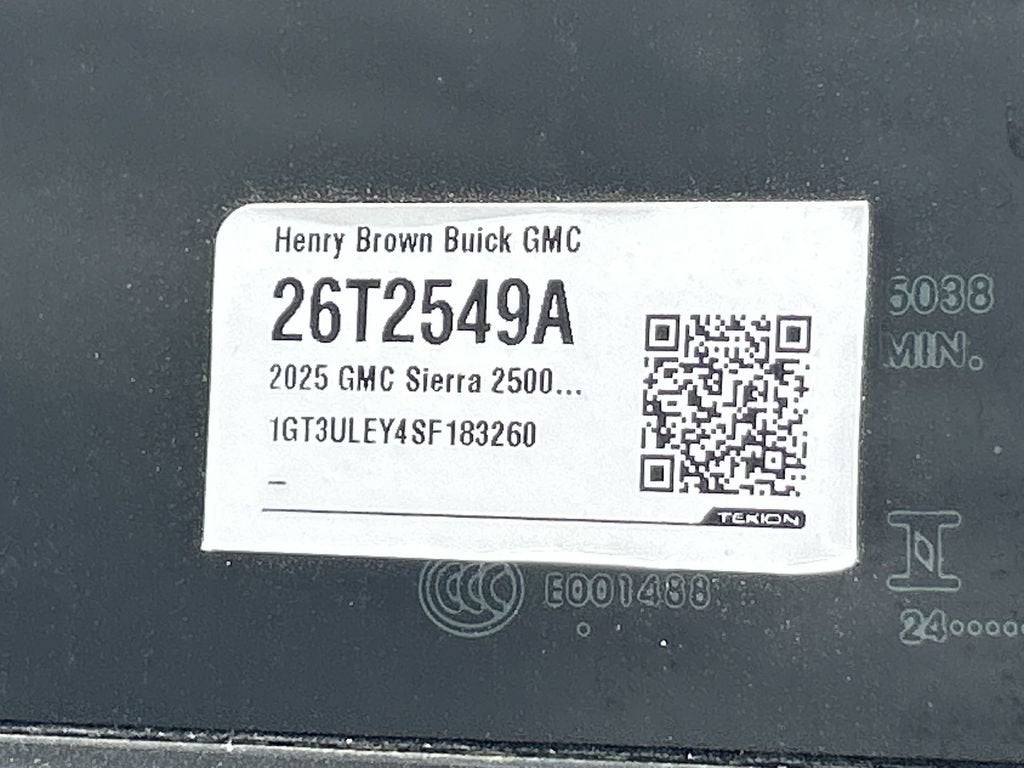 2025 GMC Sierra 2500 HD Pro
