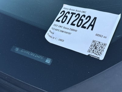 2022 GMC Sierra 2500 HD AT4