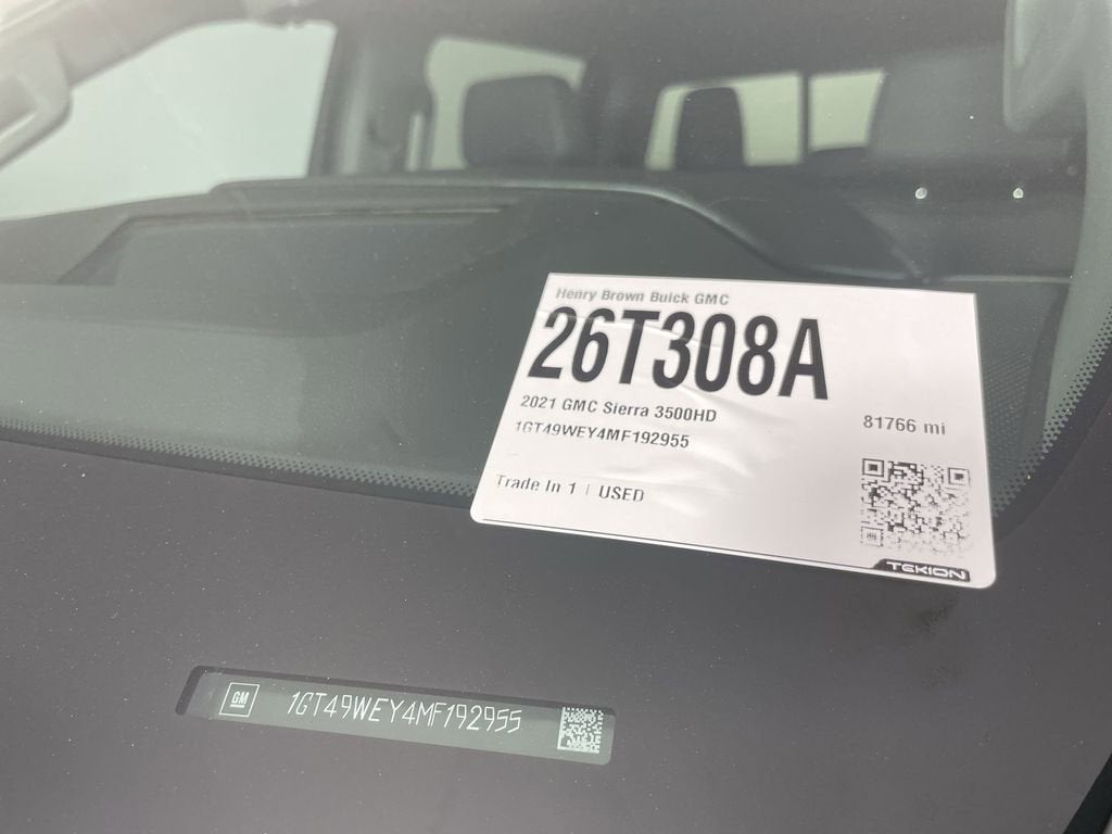 2021 GMC Sierra 3500 HD Denali