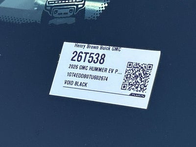 2026 GMC HUMMER EV Pickup 3X