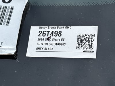 2026 GMC Sierra EV AT4 Max Range