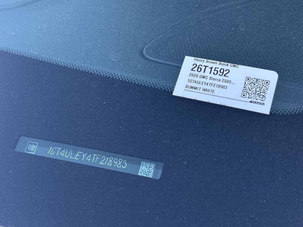 2026 GMC Sierra 2500 HD Pro