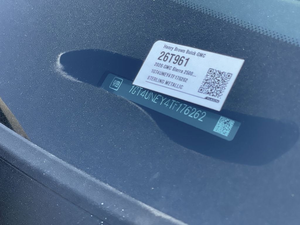 2026 GMC Sierra 2500 HD SLT