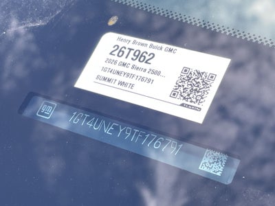 2026 GMC Sierra 2500 HD SLT