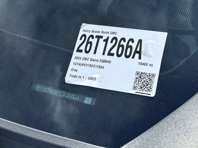 2025 GMC Sierra 2500 HD AT4