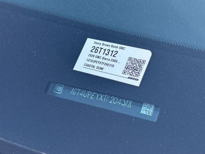 2026 GMC Sierra 2500 HD AT4