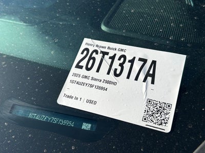 2025 GMC Sierra 2500 HD AT4X