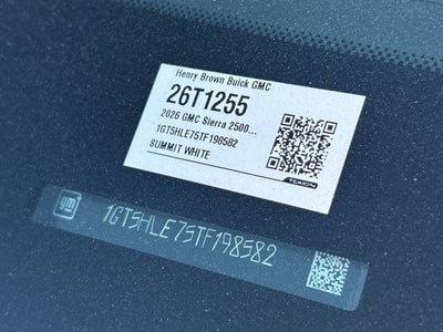 2026 GMC Sierra 2500 HD Pro