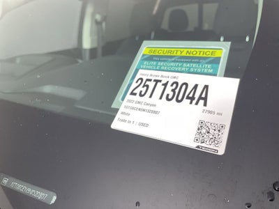 2022 GMC Canyon Elevation