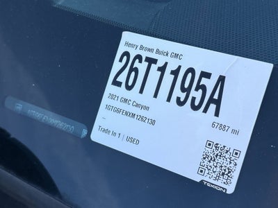 2021 GMC Canyon AT4 - Leather