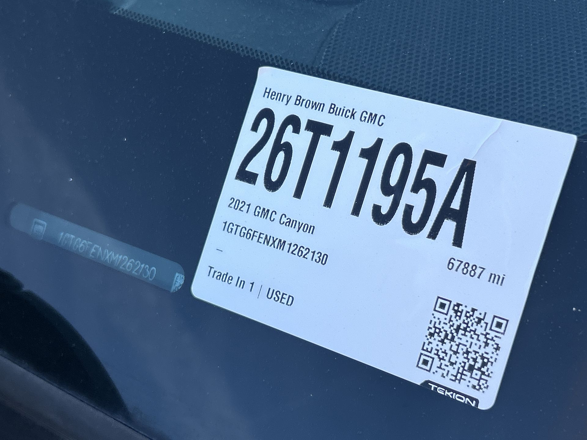 2021 GMC Canyon AT4 - Leather