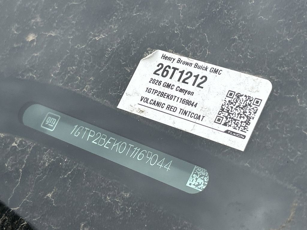 2026 GMC Canyon Elevation