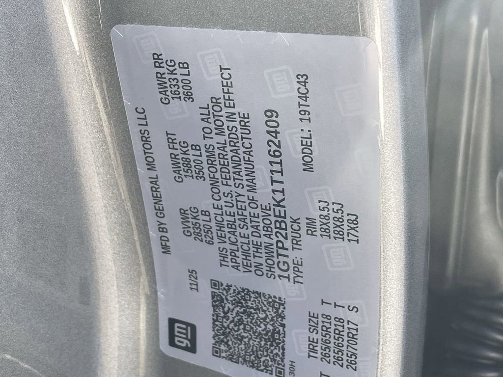 2026 GMC Canyon Elevation