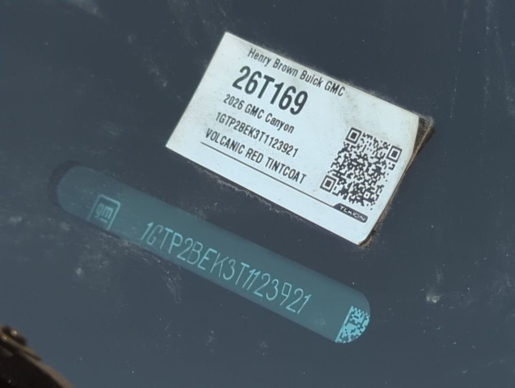 2026 GMC Canyon Elevation